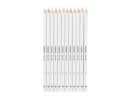 Kleurpotlood Bruynzeel Super 901 wit