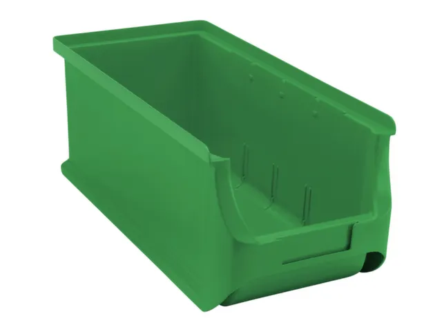 bac à bec,HxlxP 125x150x320mm,PP,vert