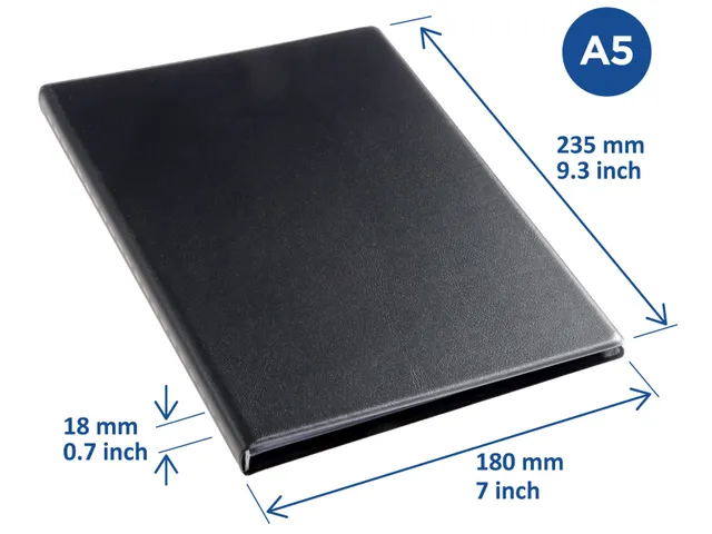 Showmap Rillstab A5 RI99534 3 Kanaals 30 Tassen Zwart