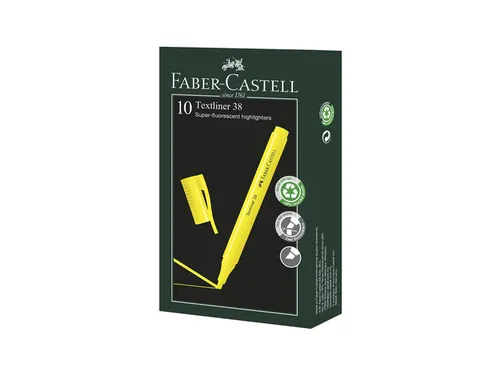Markeerstift Faber-Castell 38 geel