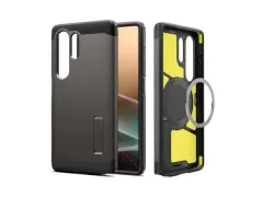 Spigen Tough Armor MagFit Samsung Galaxy S25 Ultra Hoesje Gunmetal