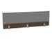 panneau de rehausse,p. table de bureau,NV brun caryer,BN8078-gris