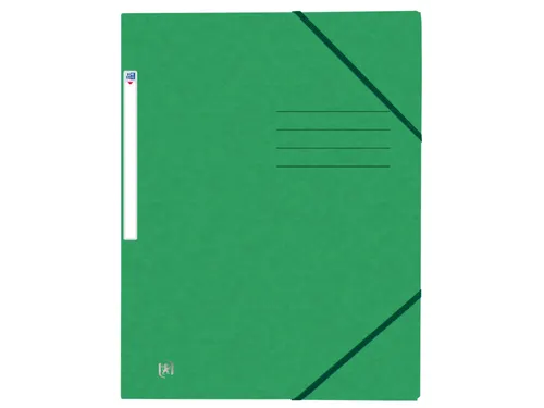 Elastomap Oxford Top File+ A4 groen karton