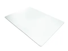 Tapis protection sol pour sol dur 1500x1200mm PE/PU transparent