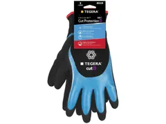 Tegera 8832R koudebestendige handschoenen, aqua blauw/zwart, maat 11,