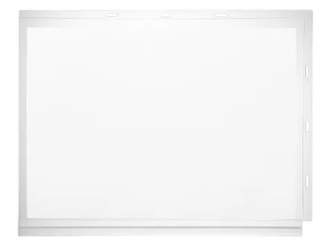 Waterbestendige Hoes A3 Transparant met Kabelbinders pak à 5 stuks