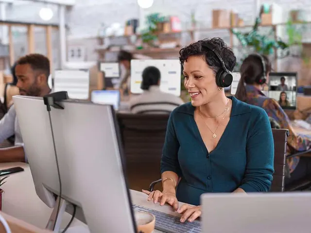 Jabra Evolve2 55 MS Stereo Bluetooth headset USB-C