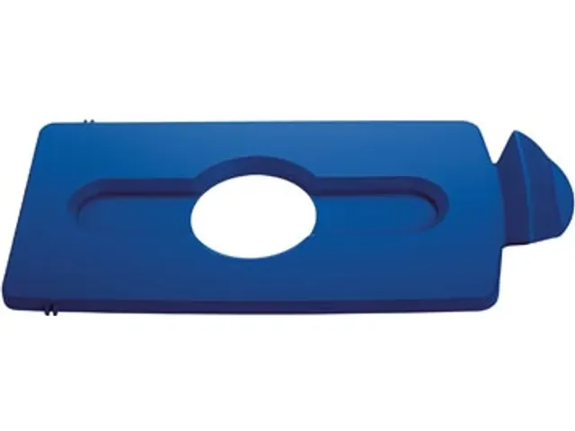 Rubbermaid Slim Jim couvercle bouteilles/canettes pour station de recy
