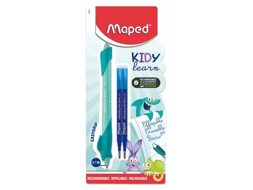Oefenpen Maped Kidy Learn Magic uitwisbaar met 2 vullingen assorti