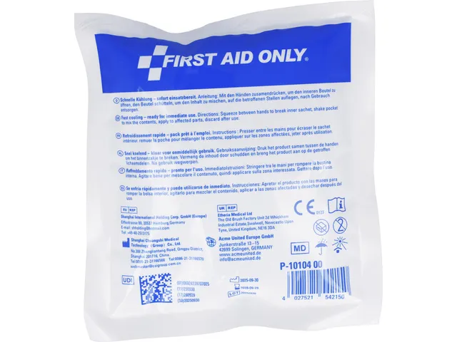 Instant koelkompres First Aid Only pak 10 stuks 13x14cm