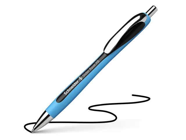 Balpen Schneider Memo XB Black box assorti doos a 4 + 1 Slider Rave gr