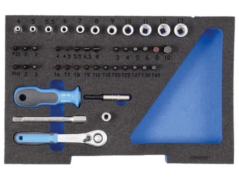 1100 CT1-20dopsleutelset 1/4 inch in 1/2 L-BOXX 136module