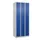 dubbeldekse locker,HxBxD 1850x750x500mm,3x2vak.,vak B 250mm,cil.-slot