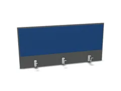 opzetpaneel bureau aanbouw achter MS-donkergrijs BN6016-blauw 1200mm