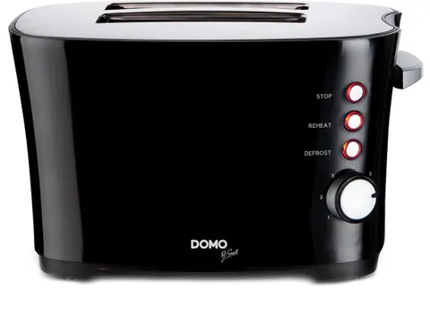 Broodrooster B-Smart Zwart 2 Sneden Brood