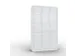 armoire multicases,corps RAL7035,face avant RAL7035