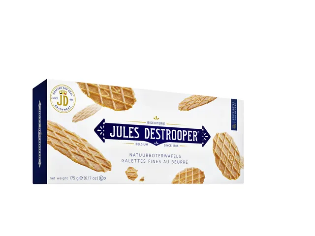 Natuurboterwafel Jules Destrooper 175gr