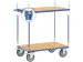 Zware Tafelwagens 2401 600kg 2 Etages 1000x600mm Houten Plaat