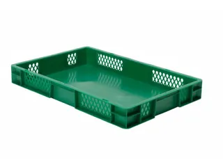 Euronorm-Stapelbak 14.5l H X L X B 75x600x400mm Groen - 1