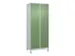 locker voor scheiding van kleding,HxBxD 1950x800x500mm,2vak