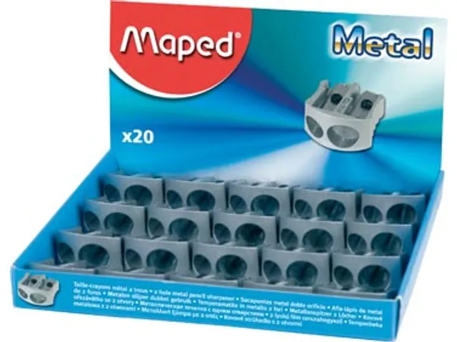 Potloodslijper Classic 2-gaats, in een doos