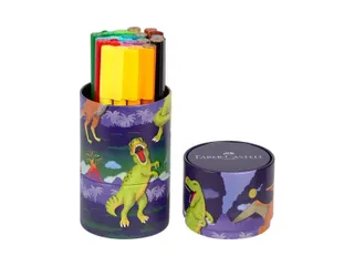 Viltstift Faber-Castell Connector Dino 20 stuks in draaiblik - 1
