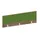 baliepaneel,v. bureau,aanbouw achter,B 1400mm,NT-cherry,BN7048-groen