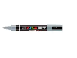 Paintmarker Uni POSCA PC-5BR brushpunt M grijs