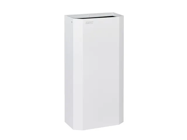 Afvalbak Staal Wit 40 liter open PPA4279