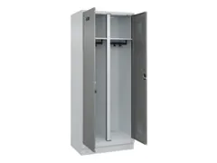 locker voor scheiding van kleding,HxBxD 1950x800x500mm,2vak
