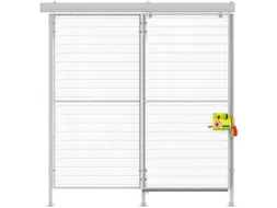 Schuifdeur Voor Veiligheidshek B 1000mm Smart Fix Safe Lock 1400 Mm
