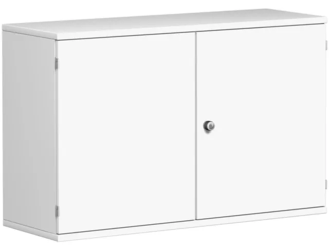 kantoorkast,HxBxD 770x1200x430mm,decor romp wit,decor front wit