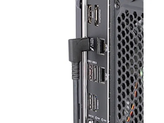 1m Haakse USB-C Kabel rugged