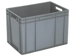 Euronorm Stapelkrat Hxlxb 410x600x400mm 83liter Grijs