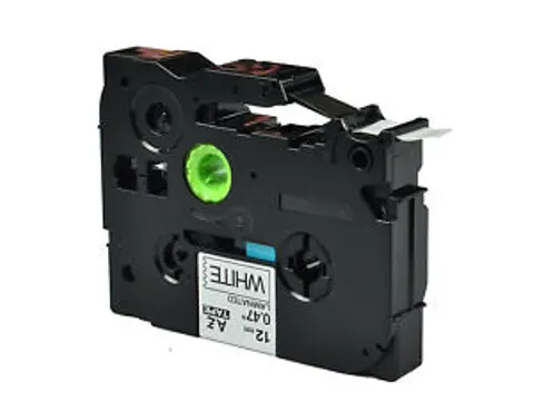 Labeltape Brother Compatible P-Touch Tze131 12Mm Zwart Op Transparant