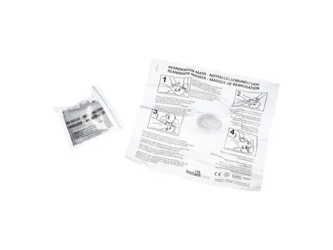 Safe Kiss G35351 beademingsmasker voor BHV, per 10 stuks