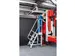 escalier mobile,roulant,estrade H 0,6m,3marches,inclinaison 45°,alu