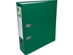 Q-connect ordner A4 PP en karton 80mm rug Groen