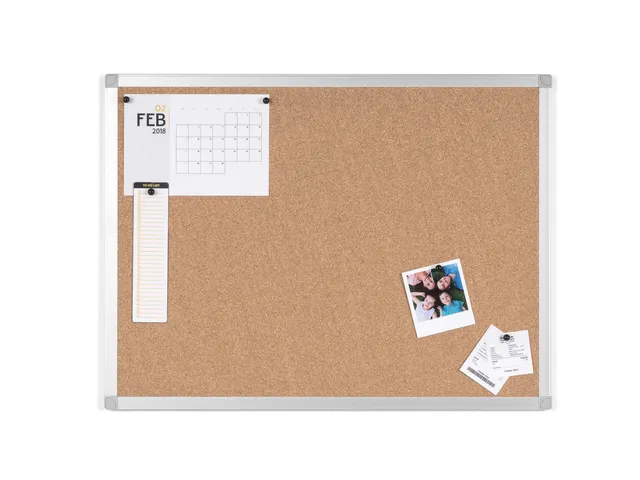 Prikbord Quantore 60x90cm kurk