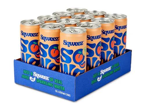 White Peach Frisdrank Bio 25cl Pak van 12 stuks