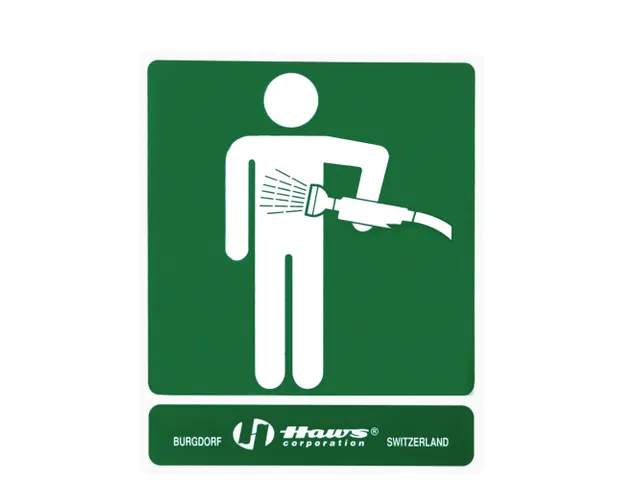 Haws Sp176 Sign Hose Univ Sign