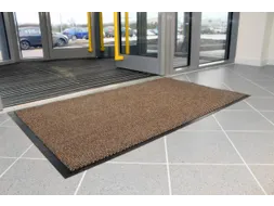 schoonloopmat,HxLxB 7x1500x900mm,zwart/bruin