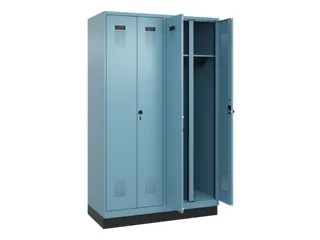 locker voor scheiding van kleding,HxBxD 1950x1200x500mm,4vak - 1