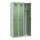 locker voor scheiding van kleding,HxBxD 1850x900x500mm,3vak
