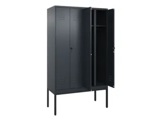 locker voor scheiding van kleding,HxBxD 2120x1200x500mm,4vak - 2