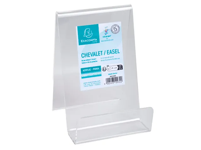 Staander maat L transparant