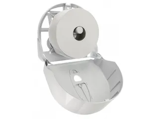 Toiletpapierdispenser Zwart Voor Maxi Jumborol Toiletpapier - 2