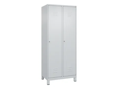 locker,HxBxD 1950x800x500mm,2vak,vak B 400mm,cil.-slot,voeten