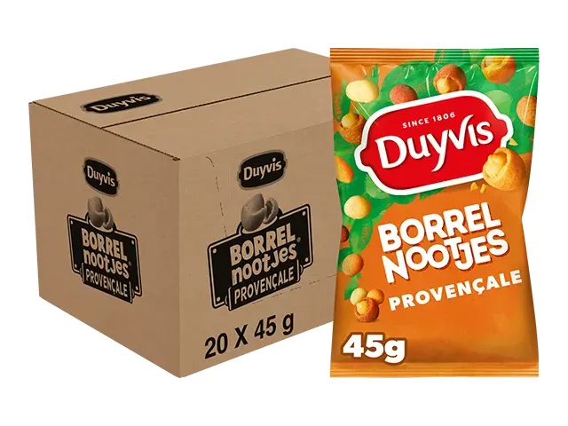 Duyvis Borrelnoot Provencale zakje 45 gram
