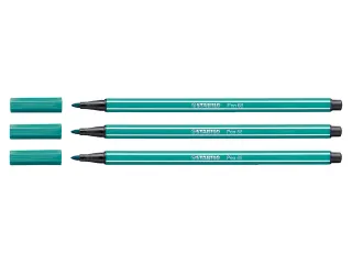 Viltstift STABILO Pen 68/51 medium turquoiseblauw - 1